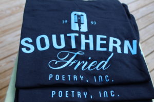 Southern Fried Poetry Original TShirt - Carolina Blue