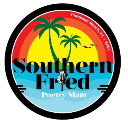 southern fried poetry slam pompano beach, fl logo